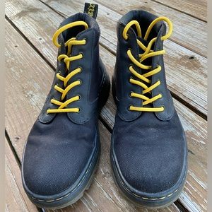 Dr. Martens Unisex Bonny Chukka Boot in Black Canvas